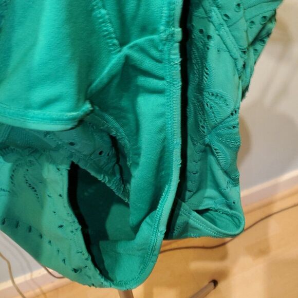 NWT. Time & Tru. Green One Piece Swimsuit. XL, Women's Swim, Summer, Pool Beach - Picture 10 of 13